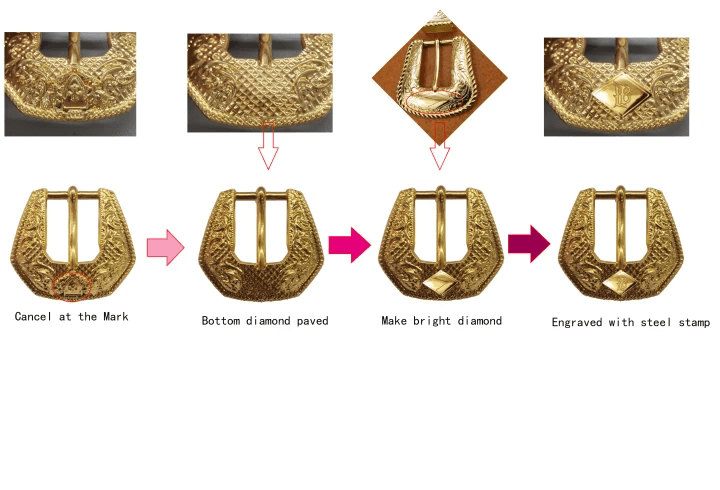 COSTOMIZED CASES – CAFFTI Jewelry Belt buckle earrings design