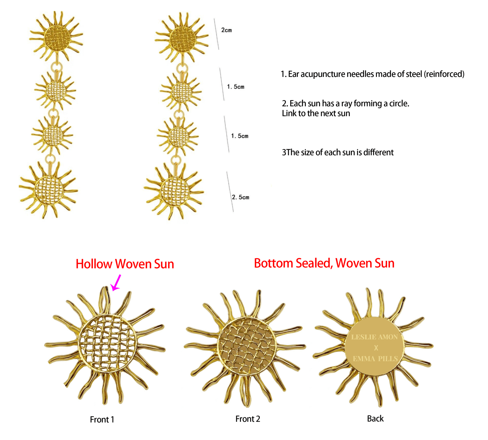COSTOMIZED CASES – CAFFTI Jewelry Palm tree waist chain design
