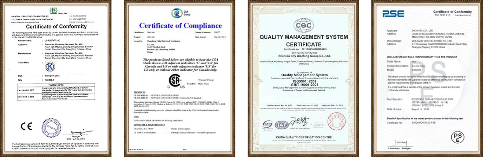 Home – CAFFTI Jewelry Factory Certificate 1