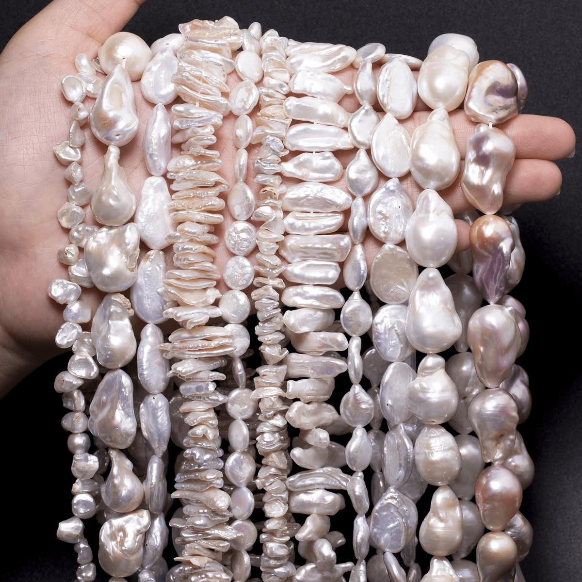 Home – CAFFTI Jewelry Baroque and irregular natural freshwater pearls for jewelry