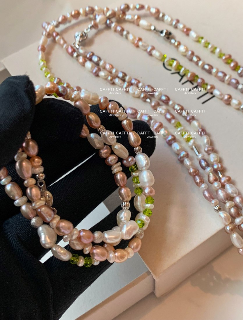 Pearl Bead Bracelet B003 — main photo