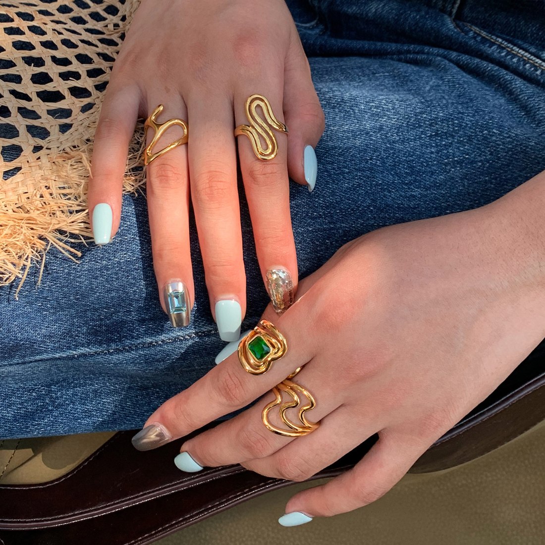 Sculptural Curve Ring R009 — detail 1