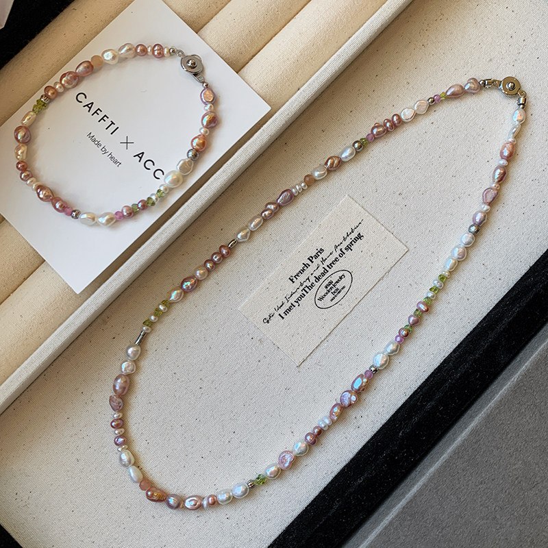 Pastel Pearl Jewelry Set S004 — main photo