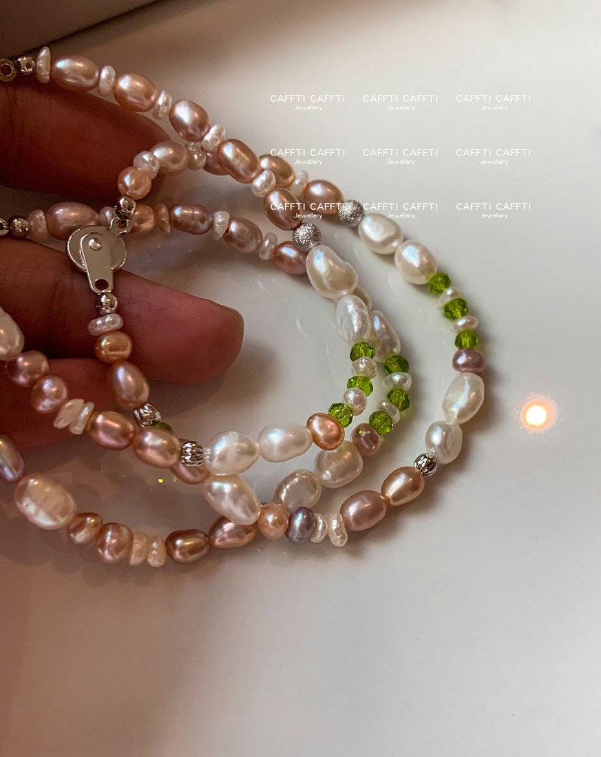 Pastel Pearl Jewelry Set S004 — detail 2