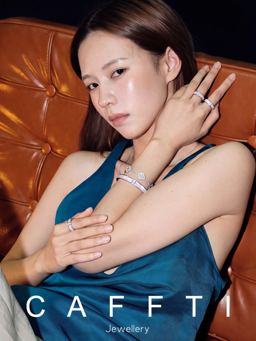 Silver-Tone Clover Jewelry Set S005 — detail 1