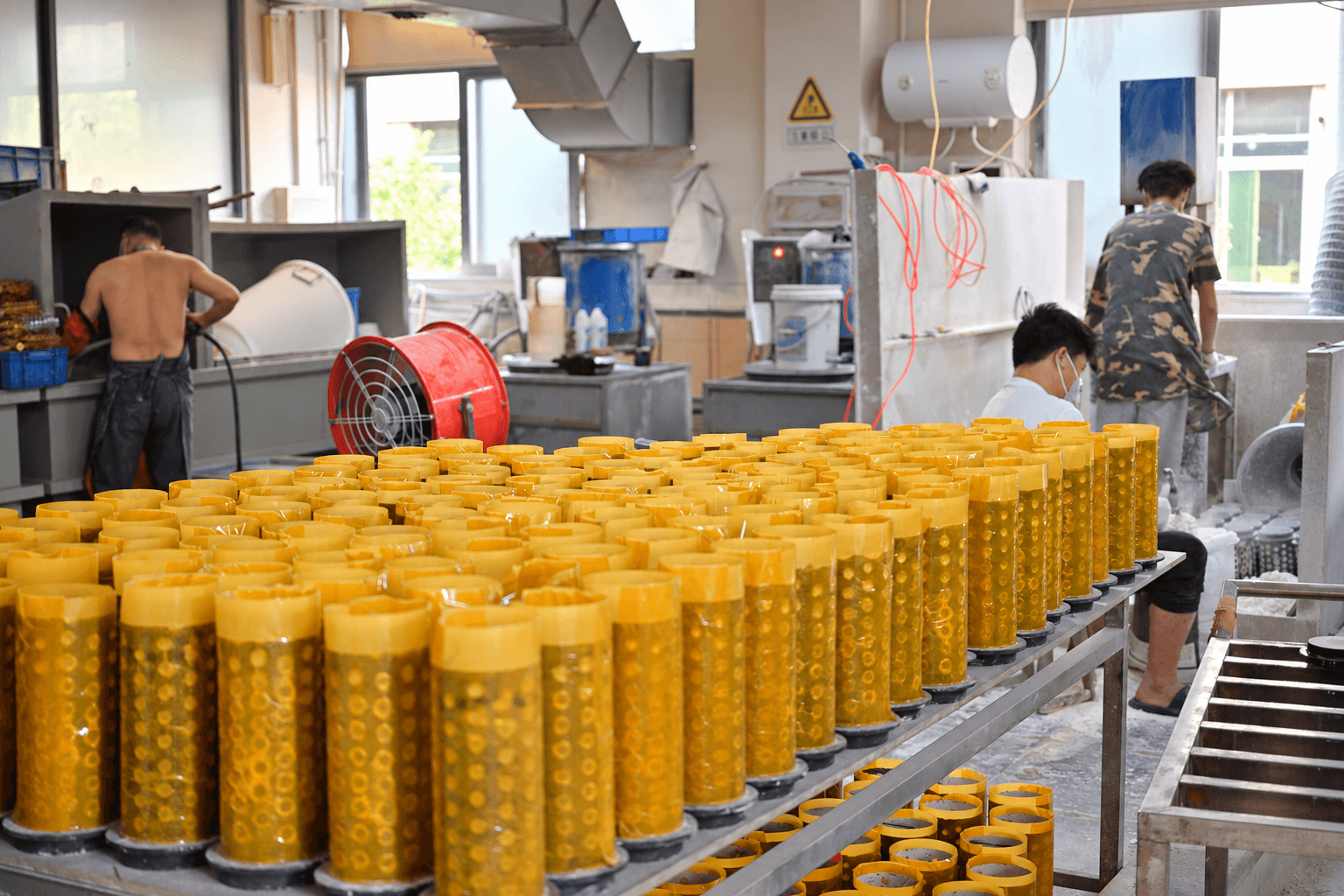 Preparing wax patterns and flasks for jewelry casting
